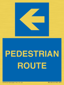 PEDESTRIAN ROUTE